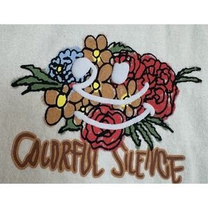 Coney‎ Island Picnic Colorful Silence Organic Cotton short sleeve t-shirt sz M